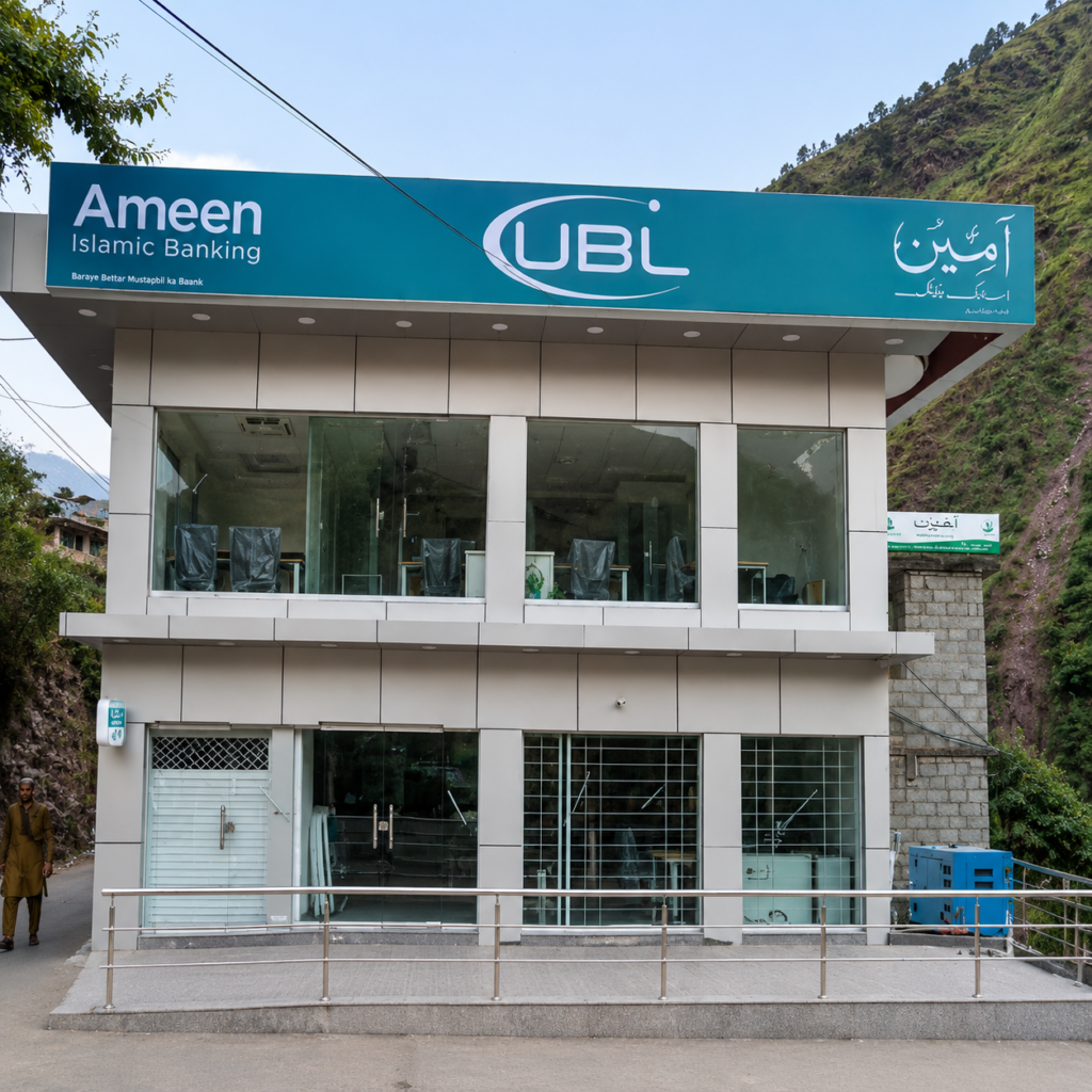 UBL Bank Muzaffarabad Branch Project