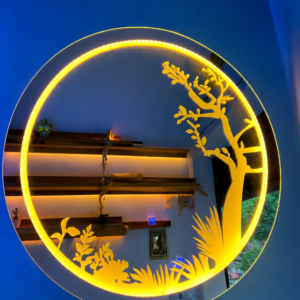 Florelle Round LED Frame Mirror – LFM-28