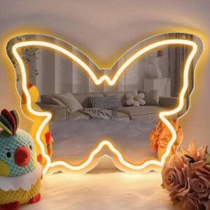 Fluttera Butterfly LED Frame Mirror – LFM-06