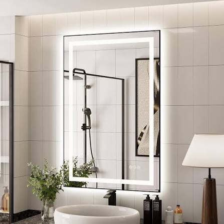 CrystalFrost LED Frame Mirror – LFM-13
