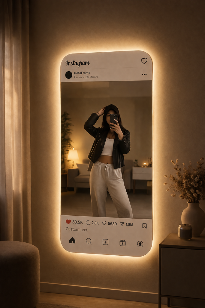 InstaLume LED Frame Mirror – LFM-30